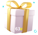 Receba seus bônus de boas-vindas no 63v